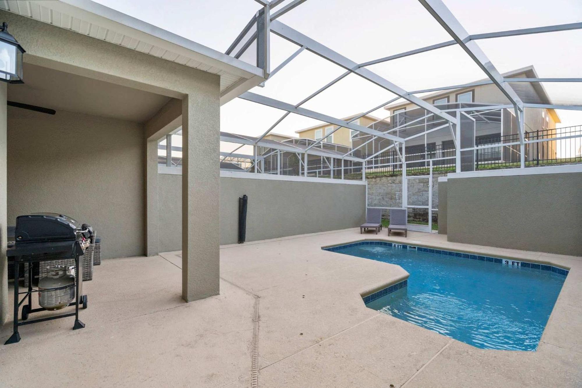Special 4Bedroom Th W-Private Pool Next To Disney キシミー エクステリア 写真
